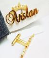 Customize Name Cufflinks, Custom Cufflinks Gift For Men. 
