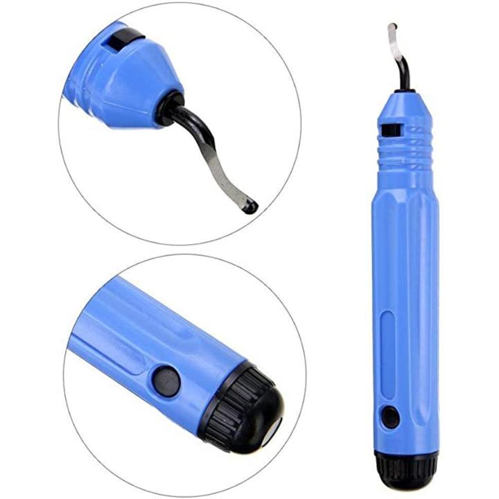 1 Deburring tool for Resin finishing and resin edges smooth - Great Burr Remover Hand Tool for Resin/Wood/Plastic/Aluminum/Copper and Steel