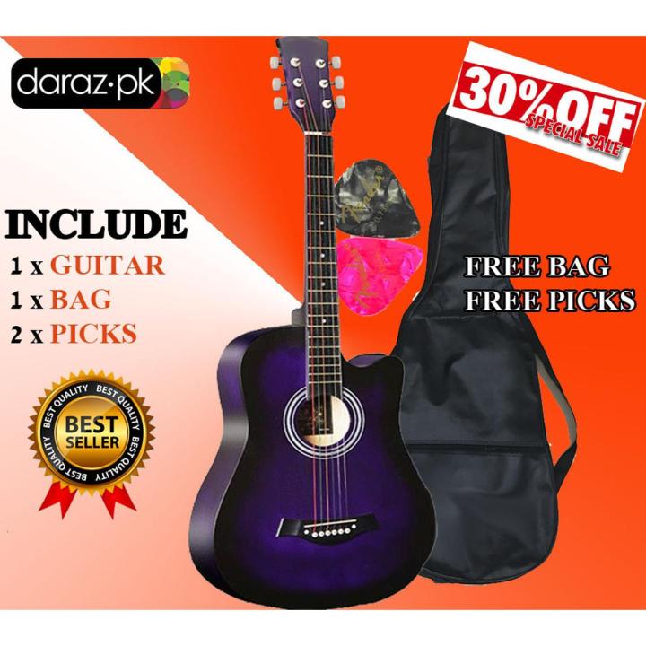 Guitar For Beginners with Accessories Exclusive Offer Free Bag and Picks
