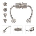 Magnet False Nose Ring Piercing Jewelry Anti-rust Stud Nail Decor Magnets Body Simple Nasal. 