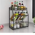 3-Tier Kitchen Countertop Multipurpose Storage Rack Organizer Shelf Stand. 