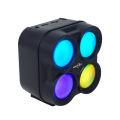 Multi-functional mini portable 3 inch bluetooth speaker with flame lights. 