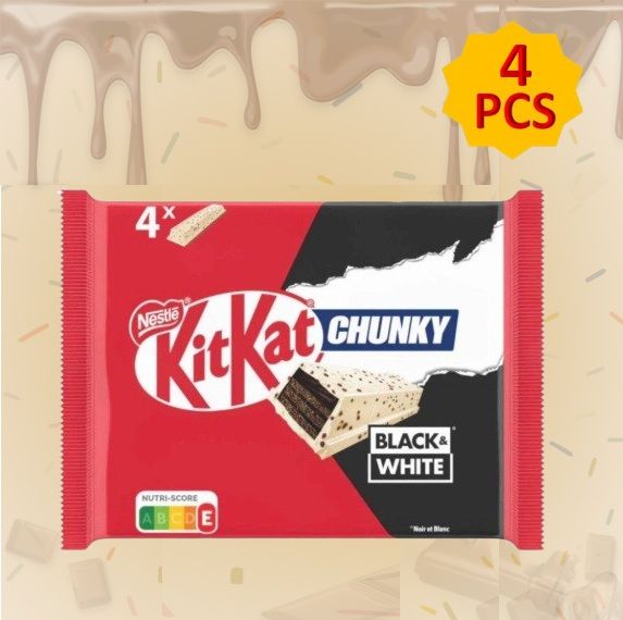Kitkat Black & White Chocolate 42 g ( 04PCs-Imported )