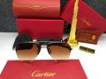 Cartier Men's Sunglasses with Brand Box. 