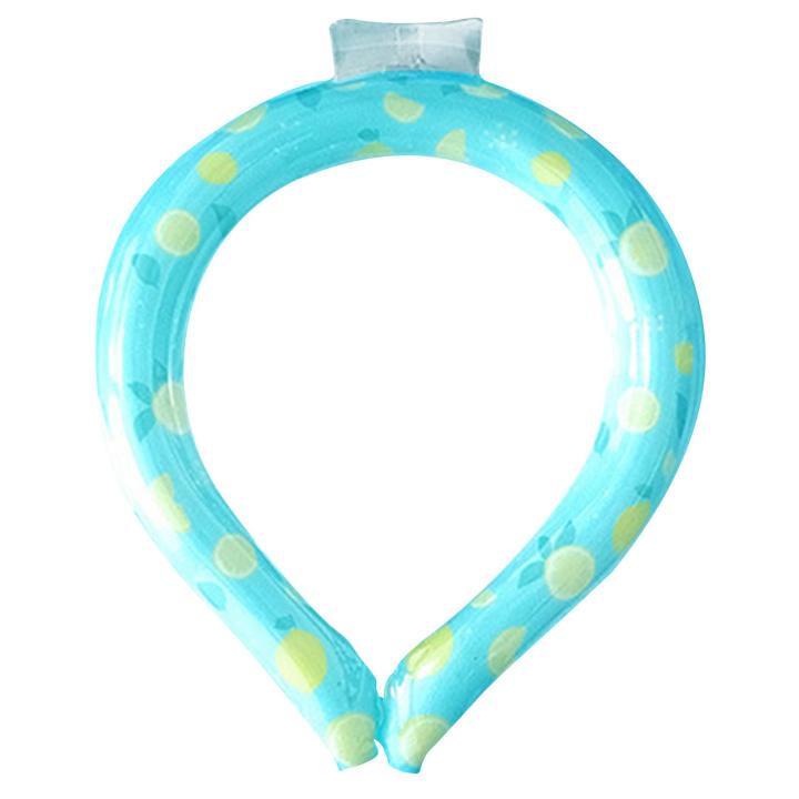 Quorrae Summer Neck Cooling Tube Portable Neck Cooler for Outdoor Heatstroke Prevention Cartoon Ice Ring Cooling Tube for Ice Ring Neck Wrap