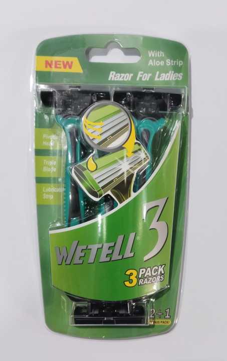Wetell Ladies Razor with Aloe Strip | Daraz.pk