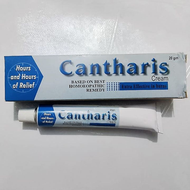Kent Cantharis Cream – Burn & Blister Relief, 20 g Tube — Sold by Curely | 100% Authentic