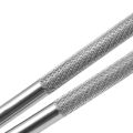 Double-Headed Stainless Steel Cuticle Remover Nail Pusher Exfoliating Prep Tool Clean Dead Skin Circle Bevel Shovel Manicure Pen Yao Store. 