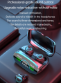 TWS Damix M38 Earbuds Wireless Bluetooth V5.2 Music and Gaming Airdots with Touch Sensors In-Ear Headsets with Built-In Mic and Power Bank. 