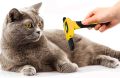 DakPets Pet Grooming Brush Effectively Reduces Shedding by up to 95% Professional Deshedding Tool for Dogs and Cats. 