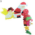 Christmas Door Decoration Seamless Santa Clause Frame Trinkets. 