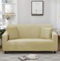 5 Seater (3+1+1) Sofa Cover Set Jumbo, Standard Size 5 Seater Sofa Cover Stretchable Jersey Solid Color Elastic Fitted Sofa Covers & Couch Covers. 