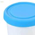Ice Cream Pint Cup Multifunction Reusable Ice Cream Pints Containers and Lids for Homemade S blue. 