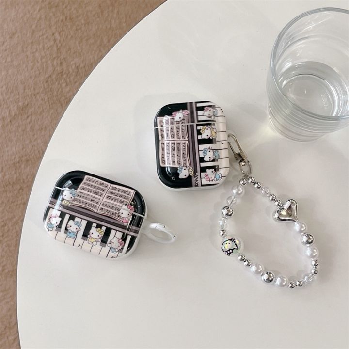 Senior Ins Personality Piano Kitty For Pro Airpods4/3 Headphones To Protect Casing 2 New Two Or Three Generations