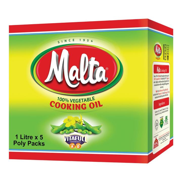 Malta Cooking Oil Pouch 1x5