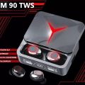 Orignal  M10 & M90 & M19 TWS Airpods  with Super Sound & High Quality Touch Sensors True Stereo Headphones with Built in Mic 10m Transmission Bluetooth Wireless Earbuds , Charging Case Sport Headset for all Bluetooth Smart devices.. 