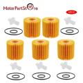 1 5Pcs Oil Filter For Toyota Camry RAV4 Highlander Scion Lexus ES350 RX350 RX450H GS350 ES300H 04152-YZZA1 0415231090 04152YZZA1. 