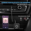 Convenient Hands-Free Calling: SONRU Bluetooth 5.0 Aux Adapter for Car and Home Stereo Systems UK IMPORT. 