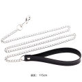 [ New ] Women's Collar m Suit Men's Sexy Hand Holding Rope Bell Couple Dog Leash Collar chocker Couple Niche Necklace. 