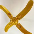 China Ceiling Fan Plus 4 Blades Copper Winding 56" -Golden. 