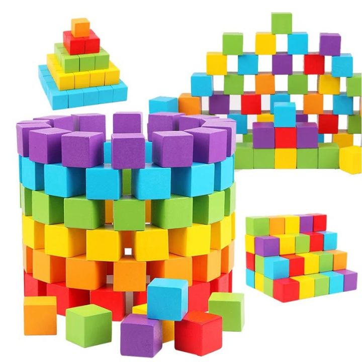 1%20%E3%80%90HOT%E3%80%91%2020Pcs/Lot%202X2CM%20Colorful%20Cubes%20Wooden%20Building%20Blocks%20Stacking%20Up%20Square%20Wood%20Toy%20Baby%20Shape%20Color%20Learning%20Toys%20For%20Children%20-%20Image%202