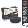 DURVESH BLACK SEED SOAP 90gm | BLACK SEED HERBAL SOAP | BLACK SEEDS | BLACK SEED HERBAL SOAP | BAR KALONJI SOAP HERBAL SOAP | NAGILLA SATIVA | 100% PURE & NATURAL. 