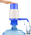 Drinking Water Pump Dispenser For 19 Ltr Bottle - T - Pump Water Cans - Blue & White. 