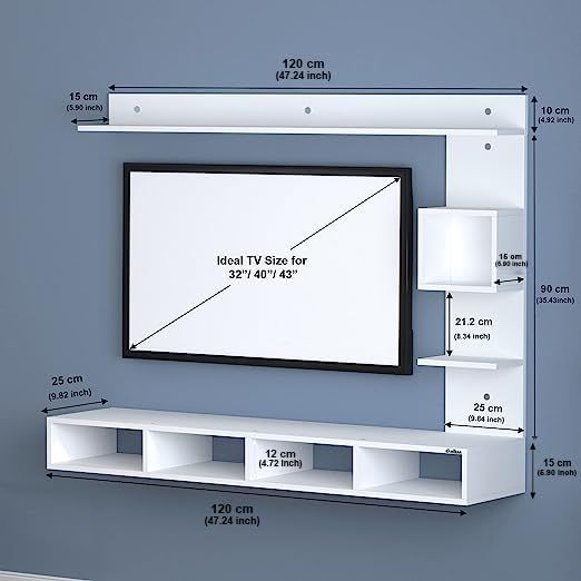 Engineered%20Wood%20Wall%20Mount%20TV%20Unit/TV%20Stand/TV%20Cabinet/TV%20Entertainment%20Unit/Set%20Top%20Box%20Stand%20(White)%20(Ideal%20for%2043%20Inch)(D.I.Y)%20-%20Image%203