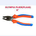 OLYMPIA PLIER 8 inch {plaas} , HEAVY DUTY. 