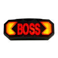 AKE - Motorcycle Fancy Boss Led Backlight Tail Light with Lava Indicators Light for CD70 and CG125 Bikes. 