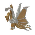 4PCS Machinery Godzilla 3-Headed Golden Dragon Dolls Toy for Car Room Decoration. 