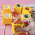 Pop up Mouse And Cheese Squishy Cup. 