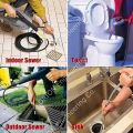 Pipe Cleaning Hose 7.5m 150Bar - Drain Cleaning Pressure Hose for Clogged Pipes - for Pressure Washers of Dextro, Total, Ingco, Lutian, Jasco, Daewoo - selected models. 