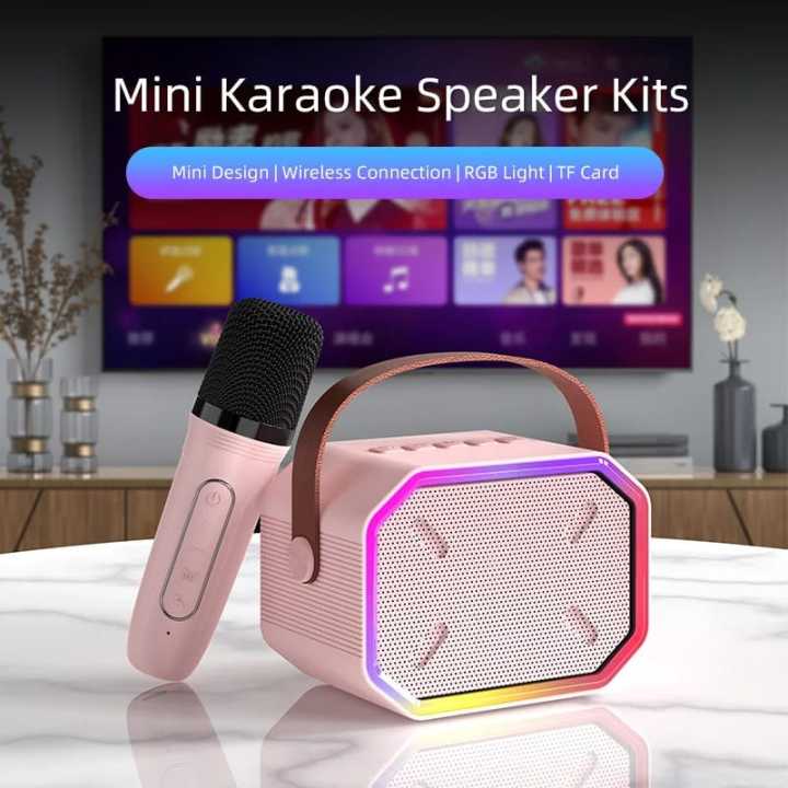 Portable%20Karaoke%20Speaker%20Set%20Colorful%20Lights%20Wireless%20Karaoke%20Machine%20with%20Microphone%20Bluetooth-Compatible%20MP3%20Music%20Player%20-%20Image%202