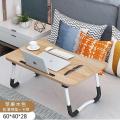 Wooden Adjustable Folding Portable Laptop Table  Foldable Study Table Table Mate  Multipurpose Foldable Laptop Table. 