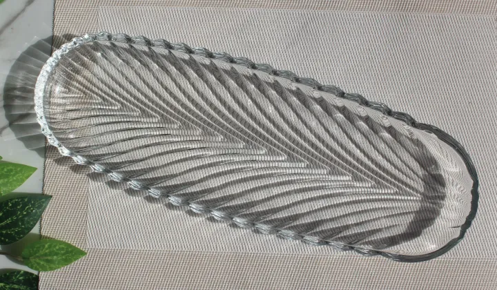 Santa%20Long%20Dish%20Transparent%20Clear%20Glass%20Serving%20Tray%20Barbeque%20Dish%20BBQ%20Platter%20-%20Image%202