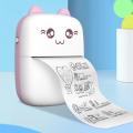 Mini Printer Portable,Wireless Bluetooth Thermal Printers Printing Gift for Label Receipt Photo Notes Study Home Office. 