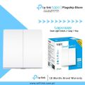 TP-Link Smart Light Switch, 2-Gang 1-Way Tapo S220 Smart Light Switch, 2-Gang 1-Way - 18 Months Brand Warranty. 