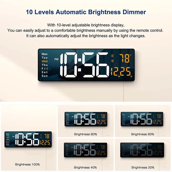 Large%20LED%20Digital%20Wall%20Clock%20with%20Remote%20Temp%20Date%20Week%20Display%20Dual%20Alarms%20Power%20Off%20Memory%20-%20Image%204