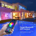 20M/65ft Bluetooth LED Strip Light, LUXONIC Smart RGB LED Light Strip with Bluetooth APP Control, Music Sync Flexible RGB Colour Changing LED Light with 40-Key IR Remote for Home Decoration. 