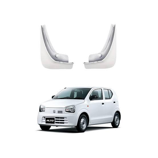 Mud Flaps For Suzuki New Alto 660cc White/ Splash Guards Suzuki New Alto/ Mud Flaps For Alto 660cc Black/Suzuki Mud Flaps