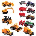 ABS plastic Boy Toy Educational Toy Tractor Dump Truck Bulldozer Models Model Car Toys Tractor Toy Engineering Car Model Farmer Vehicle. 