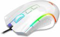 Redragon M607 Griffin RGB USB MMO Gaming Mouse 8 buttons 7200 DPI Ergonomic Design Programmable White. 