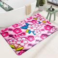 3D Flower Bathroom Rugs Non Slip Bath Mat, Quick-Drying Extra Soft Absorbent Mats. 