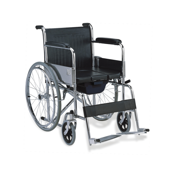 Imported%20Folding%20Commode%20Wheelchair/Patient%20Wheelchair%20-%20Image%202