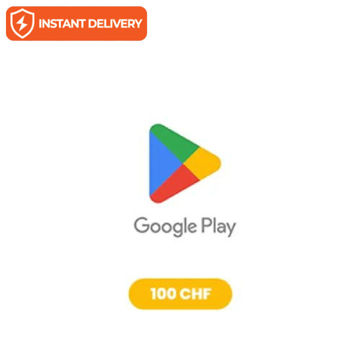 Google Play Gift Card - Switzerland CHF 100 Instant Email Delivery of ...