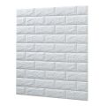 3D Brick Stone Wall Sticker Self-Adhesive Foam Wallpaper Panels Room Decal 70*77cm. 