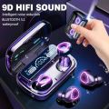 M10 TWS Airpods with Super Sound & High Quality Touch Sensors True Stereo Headphones with Built in Mic 10m Transmission Bluetooth Wireless Earbuds , Charging Case Sport Headset for all Bluetooth Smart devices. 