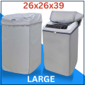 Washing Machine Cover 100% Waterproof & Dustproof - Sunscreen Protector with Zipper for Haier, Dawlance Washer & Dryer - Universal Fit for All Sizes & Models - Premium Quality, Heavy Duty - Home Essential. 