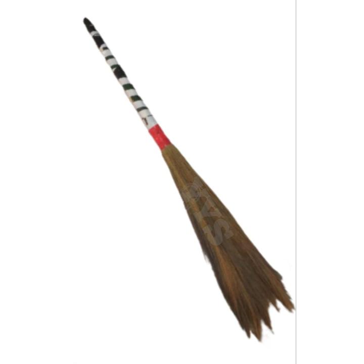 YYS Product Broom Stick Phool Jharo پھول جھاڑو Jharoo Jharu Feather Broom Sweeper Feather Duster Long Lastin Pack Of 1 Broom